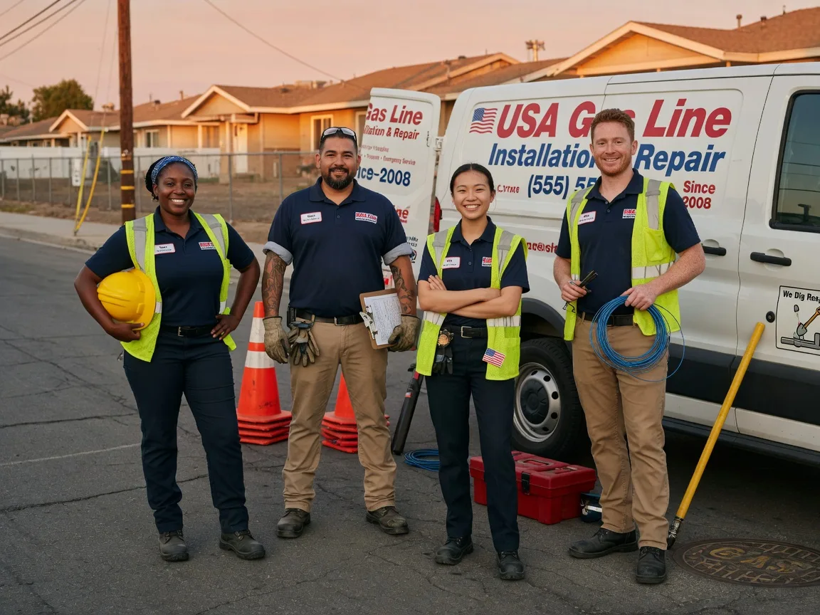 Gas Line Installation company in Talmage, UT